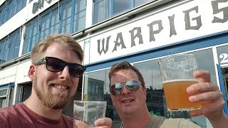 Warpigs Brewpub Frank The Tank Pale Ale amp Warpigs Iron Dice Hefeweizen [upl. by Adoh233]