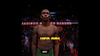 Adesanya vs Pereira 1 in 60 seconds 👀 UFC287 [upl. by Hedda]