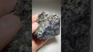 Gabbro Pegmatite or quotIndigo Gabbroquot Madagascar [upl. by Nyledam]