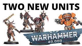 Chaos Beastmen and Votann Salvagers Unveiled  Two New Warhammer 40K Units from Kill Team Gallowfall [upl. by Mihalco]