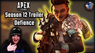 Apex Legends Season 12 Defiance  Trailer Reaction [upl. by Riocard]