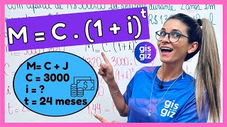 JUROS COMPOSTOS  MATEMATICA FINANCEIRA [upl. by Palumbo]