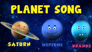 The Planet Song  8 Planets of the Solar System Song for Kids  Kids Rhyme [upl. by Ashia893]