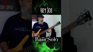 Hey Joe Bass Solo [upl. by Laeria624]