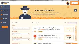 How to make your first bounty submission  Bounty0x [upl. by Silda]