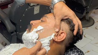 Razor Shaving Complete Process [upl. by Nyrac750]