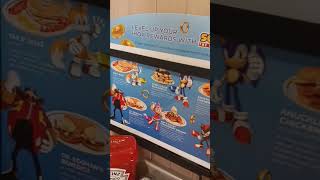 Sonic the Hedgehog Menu At Ihop [upl. by Mcclure922]