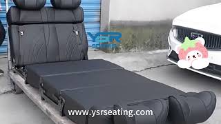 RV Driver Seat Motorhome Folding Seat Bed Van Seat Camper Seat Caravan Seat YSR 2 Seater RV Bed [upl. by Fortune]