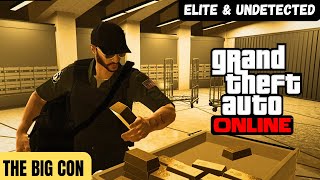 GTA Online  Casino Heist Big Con Gold duo Elite amp Undetected Hard mode [upl. by Aislehc]