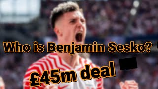 who is Benjamin Sesko £45m deal [upl. by Eanom]