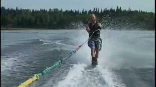 Expert water skiing how to slalom through the course [upl. by Bhatt807]