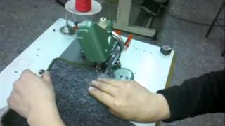 IDL308U INNER TURN CARPET OVEREDGING MACHINE [upl. by Amahcen]