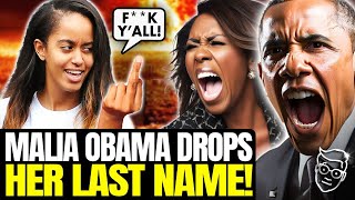 SHOCK Obamas Daughter DROPS Her Last Name  Why  The View Hosts MELT DOWN Over Malia Criticism [upl. by Dettmer665]