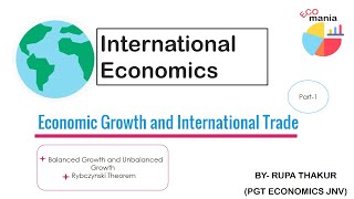 Rybczynski Theorem  Economic Growth and International Trade [upl. by Eldwun]