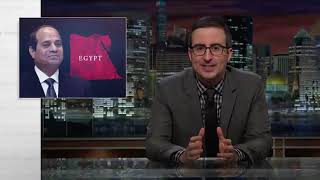 John Oliver El Sisi [upl. by Xirtaeb]