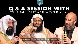 Q amp A Session with Wahaj Tarin Mufti Menk amp Wael Ibrahim [upl. by Drofnas]