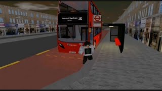 Route Visual  252  Colliers Wood  Hornchurch  Roblox East London Bus Simulator [upl. by Kele]