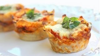 How to Make Lasagna Cupcakes Our New Favorite Appetizer [upl. by Reuven]