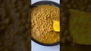 Curried Peanut Butter Chickpeas  Easy Vegan Recipe 🌱 veganrecipes healthyeating recipe cooking [upl. by Ykcin879]