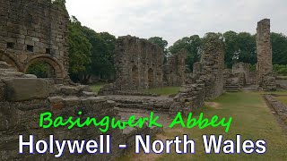 Basingwerk Abbey  Holywell  Flintshire  North Wales [upl. by Ahsimin144]