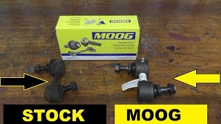 How To Install MOOG Sway Bar Links with Basic Hand Tools [upl. by Nedyarb]