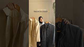 Affordable trench coat 🧥  Meesho haul  Myntra haul  winter wear  winter must have meeshohaul [upl. by Lamrouex475]