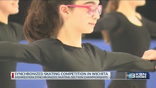 Hundreds of teams practice for skating competition in Wichita [upl. by Etteluap855]