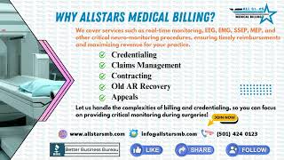 AllStars Medical Billing – IONM Billing and Credentialing Services [upl. by Wenonah859]