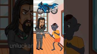 Accident hoi jabi bike shorts comedy banglakartun funny unluckanimation [upl. by Dacy602]