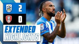 EXTENDED HIGHLIGHTS  Huddersfield Town 20 Rotherham United [upl. by Verina986]