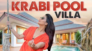 Krabi Pool Villa  Travel Vlog  Bangkok Tour Day 03  Sreemukhi  Sreemukhi ​ [upl. by Aniuqahs]