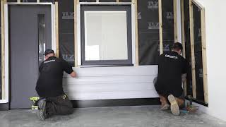 Cedral Lap Installation Guide Chapter 2  Finishing under window sills [upl. by Xaviera]