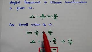 Bilinear Transformation  Design Steps  Warping Effect  Prewarping  DTSP  DSP [upl. by Eenrahc777]