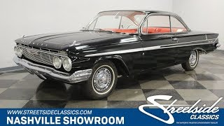 1961 Chevrolet Impala Bubbletop for sale  1126 NSH [upl. by Edaj]