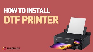 How To Install Converted Epson DTF Printer L8180 amp L8160 [upl. by Hedwig]