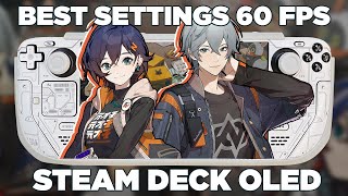 Zenless Zone Zero on Steam Deck OLED  Best Settings To Play 60 FPS  Combat and Dailies [upl. by Cohl]