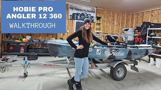 Hobie Pro Angler 12 360 Walkthough [upl. by Lewin499]