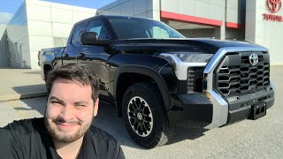 2024 Toyota Tundra SR5 OffRoad in Midnight Black Metallic [upl. by Eniarrol608]