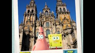 Bob Esponja e Patrick viajam pelo mundo  Espanha Short  Paramount Pictures Brasil [upl. by Marta]