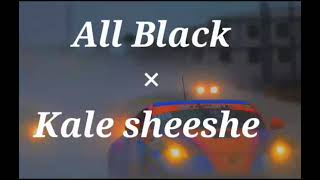 All Black X KALEY SHEESHE REMIX  New reverbed song 2024 [upl. by Slerahc]