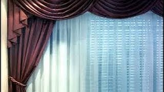 Como hacer cortinas elegantes para salas 4 [upl. by Alodie842]