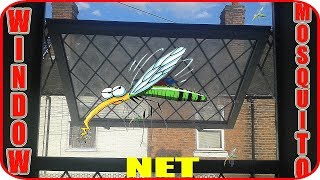 How to make window net for mosquitos at home [upl. by Lorusso701]