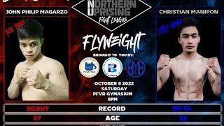 Christian Manipon Vs John Philip Magarzo  NUFL 1 [upl. by Behre878]