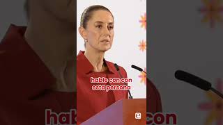 La Presidenta de México brinda su apoyo a la abogada Paloma Corte tras ser víctima de agresión [upl. by Gladstone670]