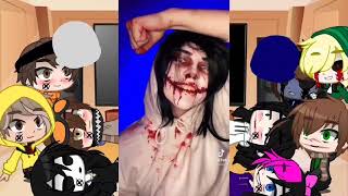 Creepypasta react to my 10 favorite Creepypasta members  Angst  ships [upl. by Klute]