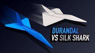 Paper Airplane Tournament — Durandal vs Silk Shark — Paper Aces Round 2 Race 11 [upl. by Jedediah]