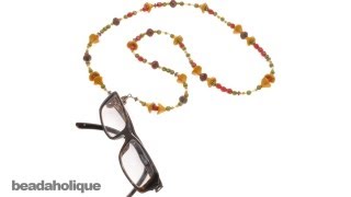 How to Make a Chic Eyeglass Holder Necklace [upl. by Skelly]