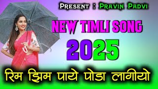 Adivasi Gamit Song 2024  बरसात 💦 Special Gamit Timli Song  Pravin Padvi [upl. by Hallee]