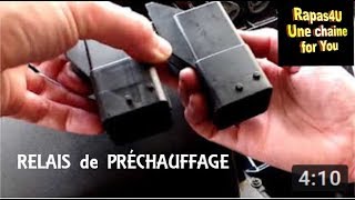 COMMENT CHANGER RELAIS PRECHAUFFAGE 2L hdi PEUGEOT  TUTO  Rapas4U [upl. by Innoj]