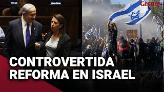 🇮🇱 ISRAEL Polémica REFORMA JUDICIAL provoca HUELGAS y MANIFESTACIONES multitudinarias [upl. by Saduj989]